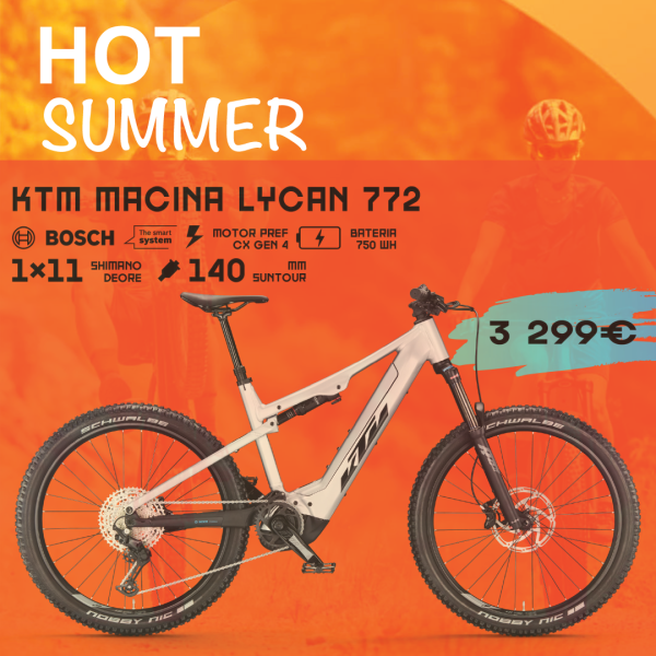 e-Bicicleta KTM Macina Lycan 772 (Aluminium)